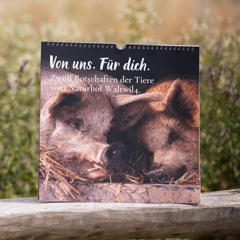 Zeitloser Hofkalender "Von uns. Für dich."
