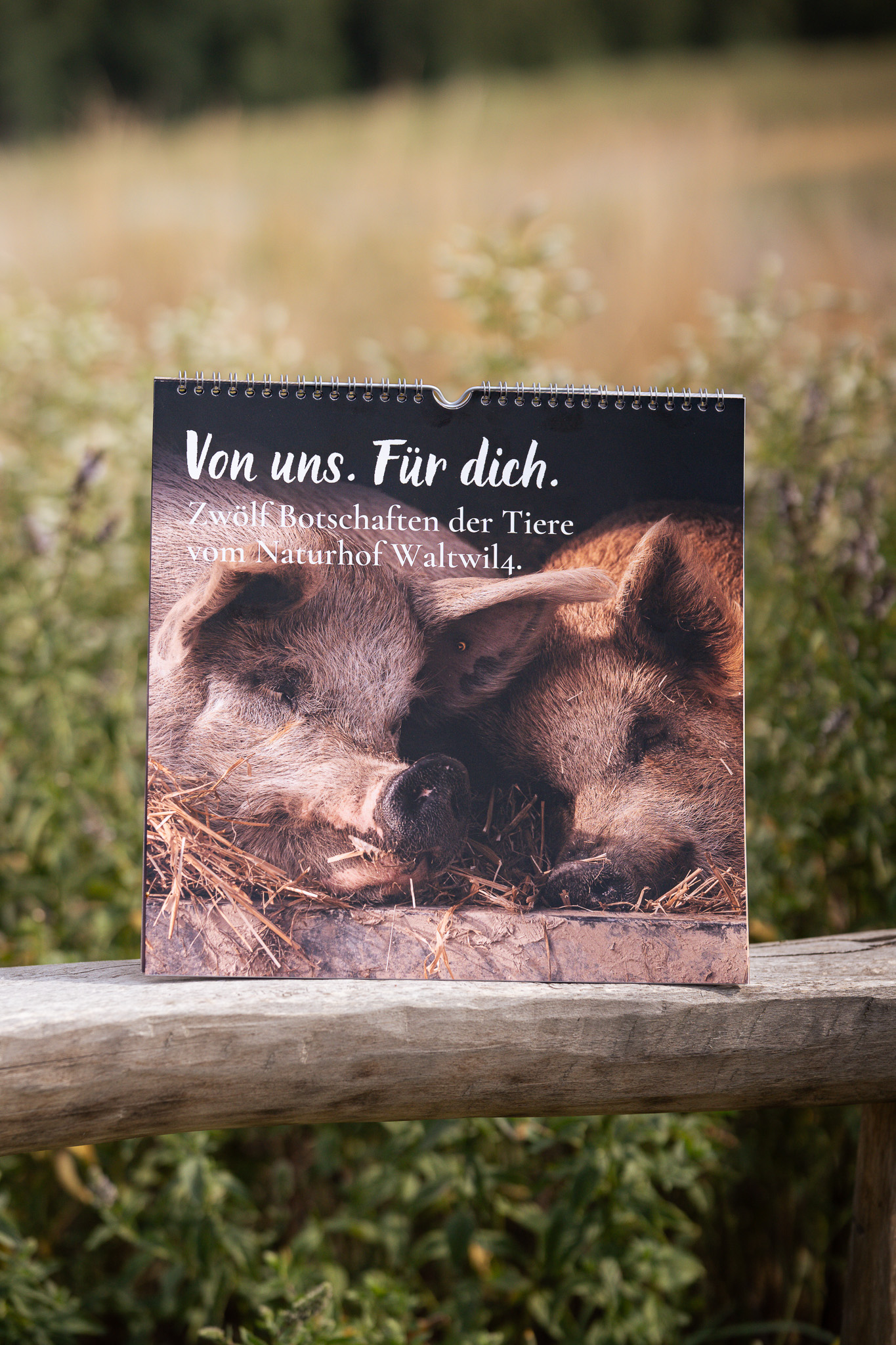 Zeitloser Hofkalender "Von uns. Für dich."